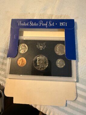 1971 Clad Proof Set U.S. Mint Original Government Packaging OGP